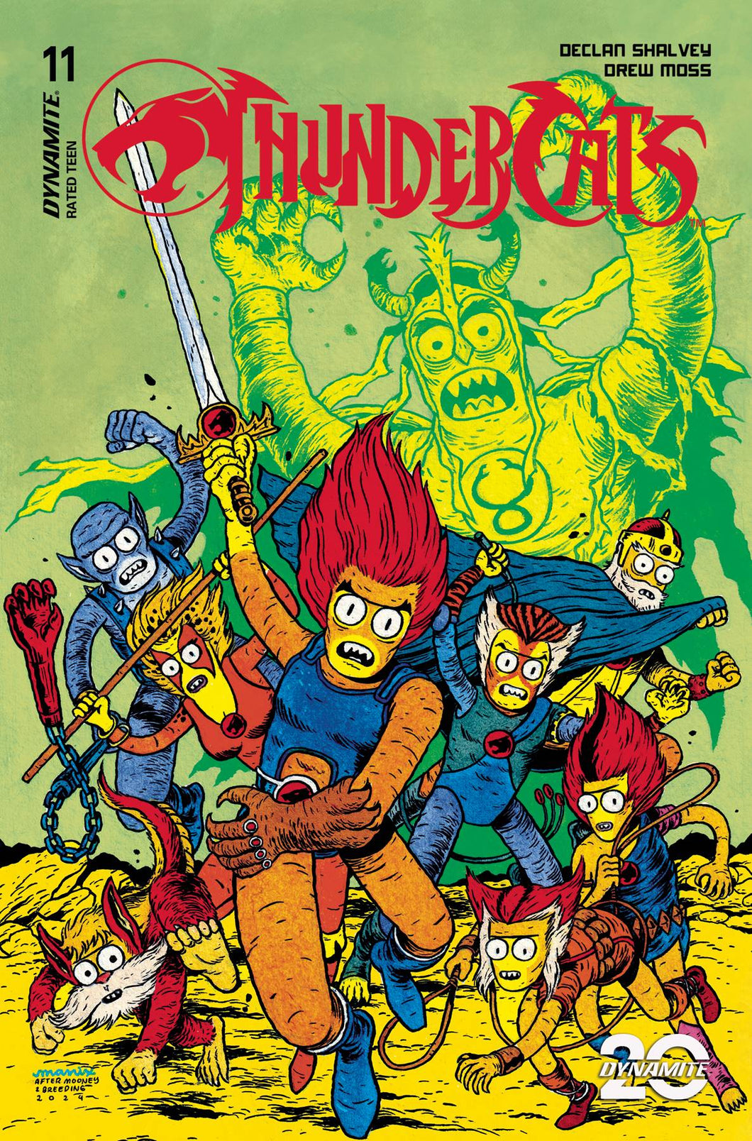 Thundercats #11 Cover E - Manix