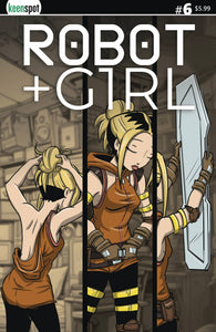 Robot + Girl #6 Cover B - Mike White