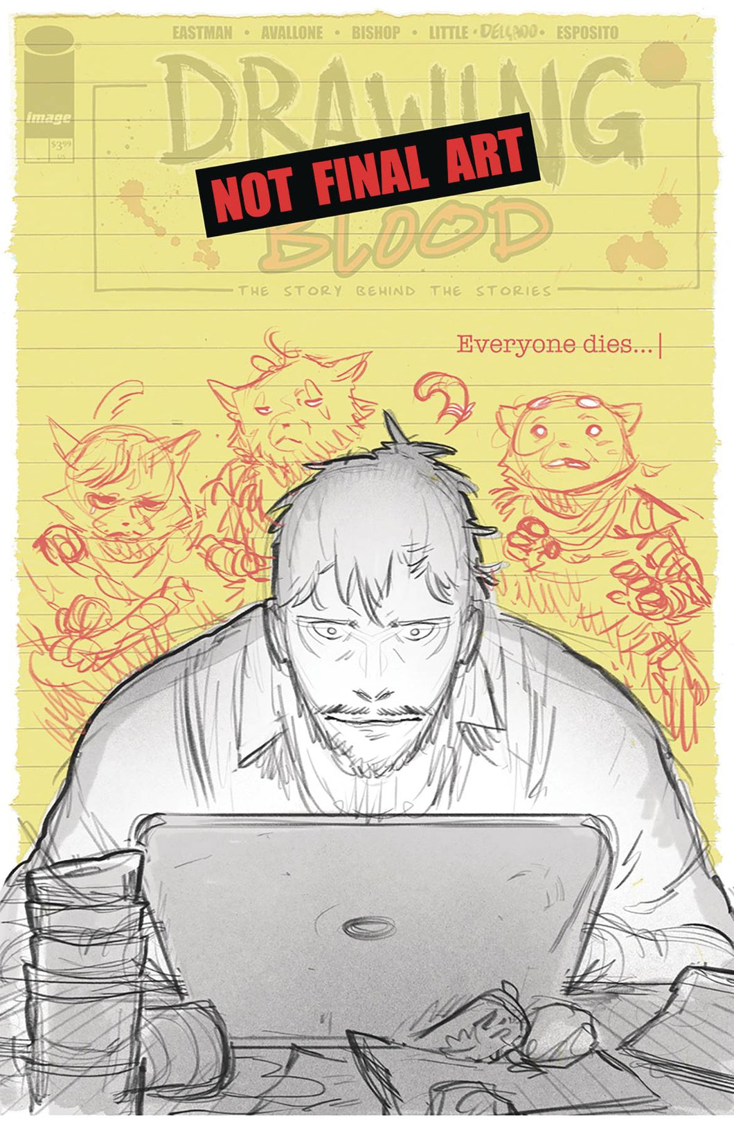 Drawing Blood #10 (of 12) Cover B - Ben Bishop