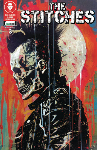 Stitches #3 (of 3) Cover A - Naomi Griffin Todd Skull