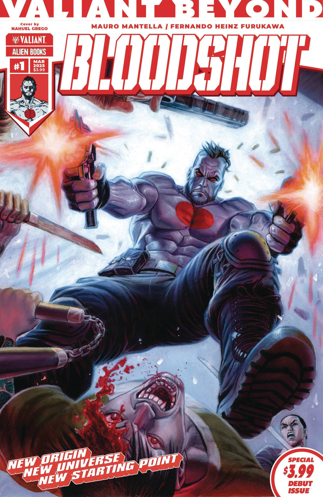 Valiant Beyond: Bloodshot #1 Cover B - Nahuel Grego