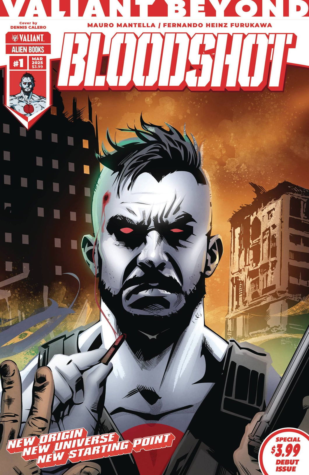 Valiant Beyond: Bloodshot #1 Cover C - Dennis Calero