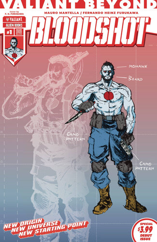 Valiant Beyond: Bloodshot #1 Cover D - Fernando Heinz Furukawa