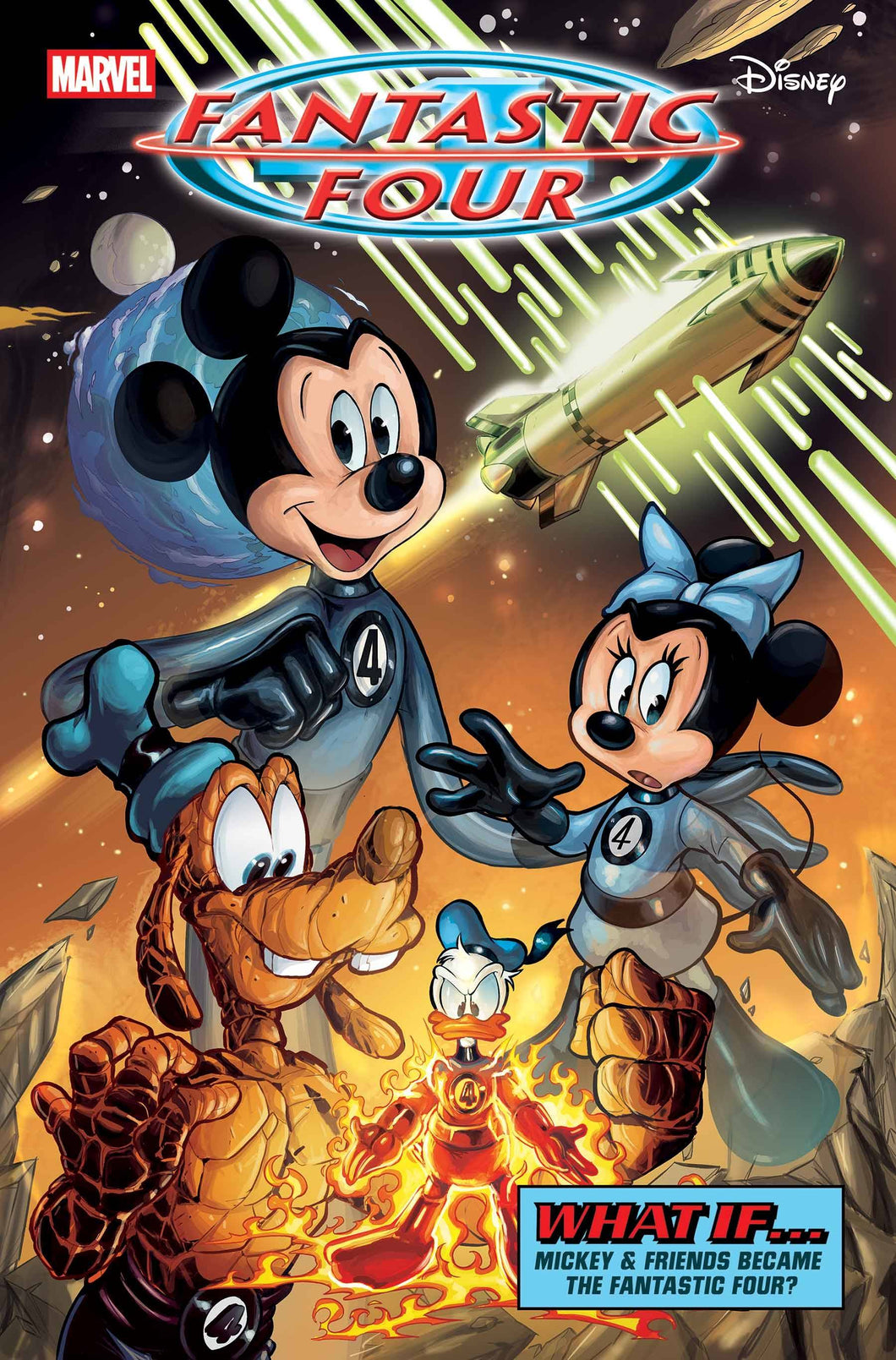 Fantastic Four #30 - Ciro Cangialosi - WHAT IF DISNEY HOMAGE VARIANT