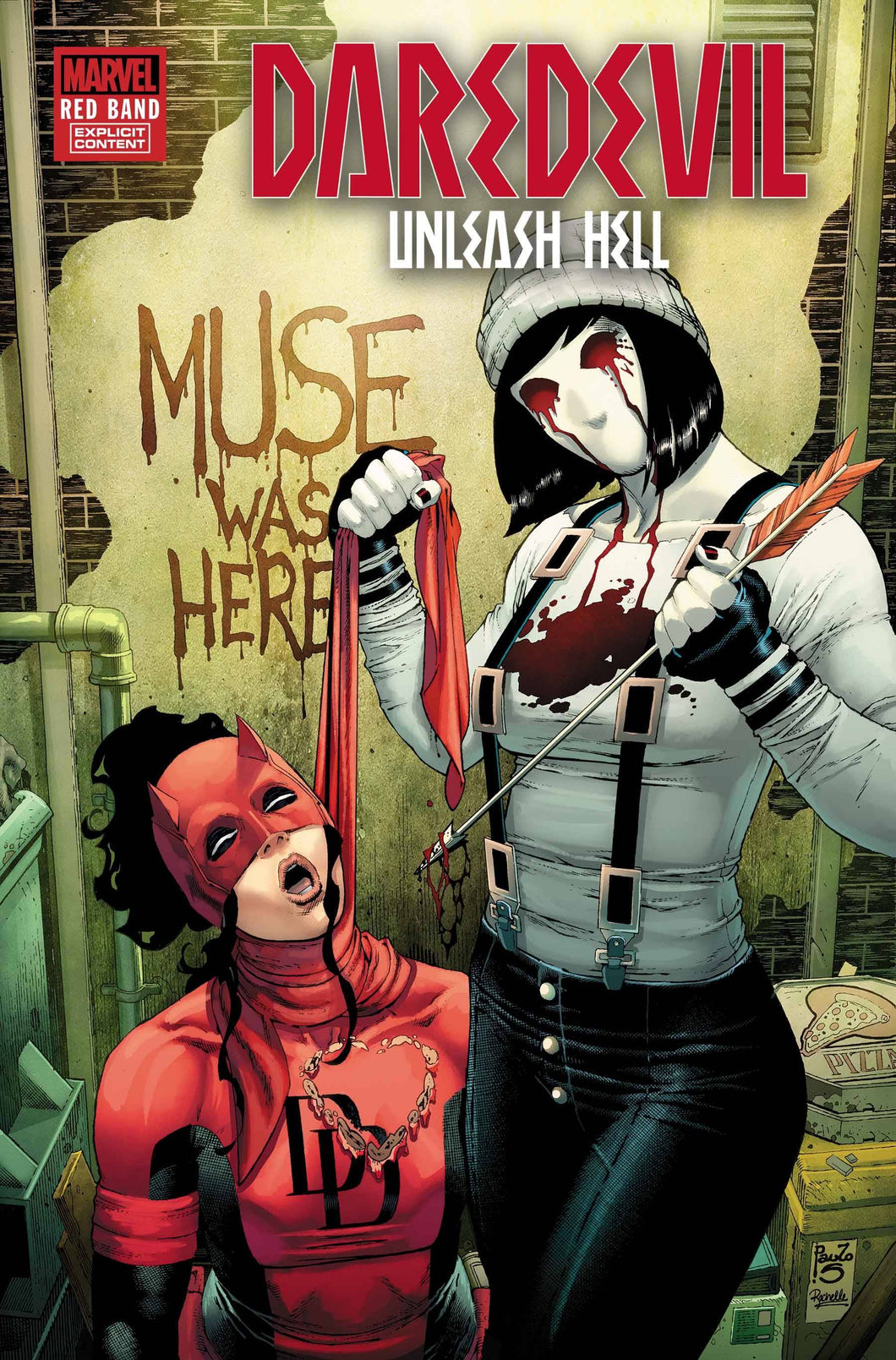 Daredevil: Unleash Hell - Red Band #3 (of 5) *- Paulo Siqueira - COVER A