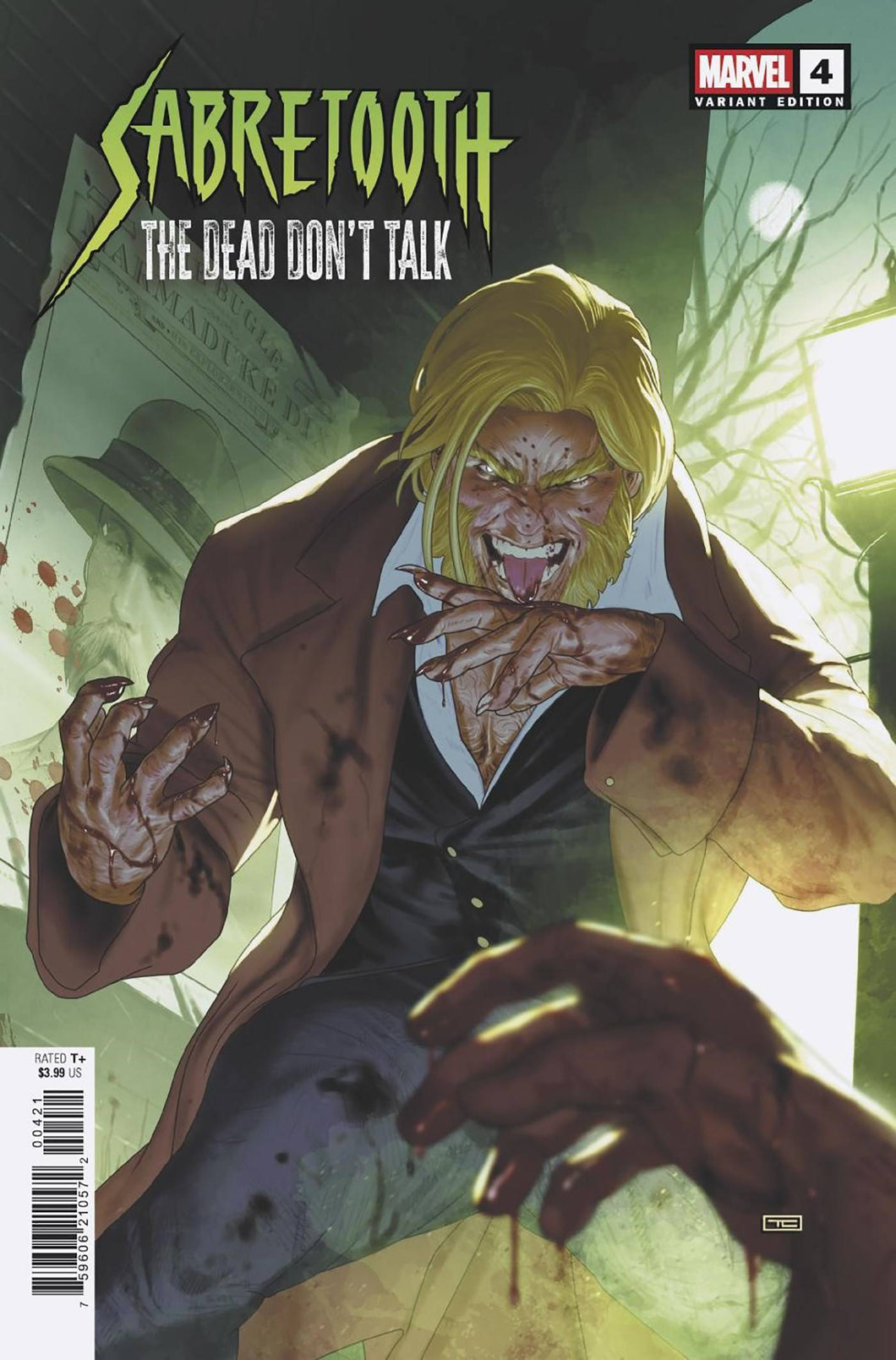 Sabretooth: The Dead Don't Talk #4 (of 5) - Taurin Clarke