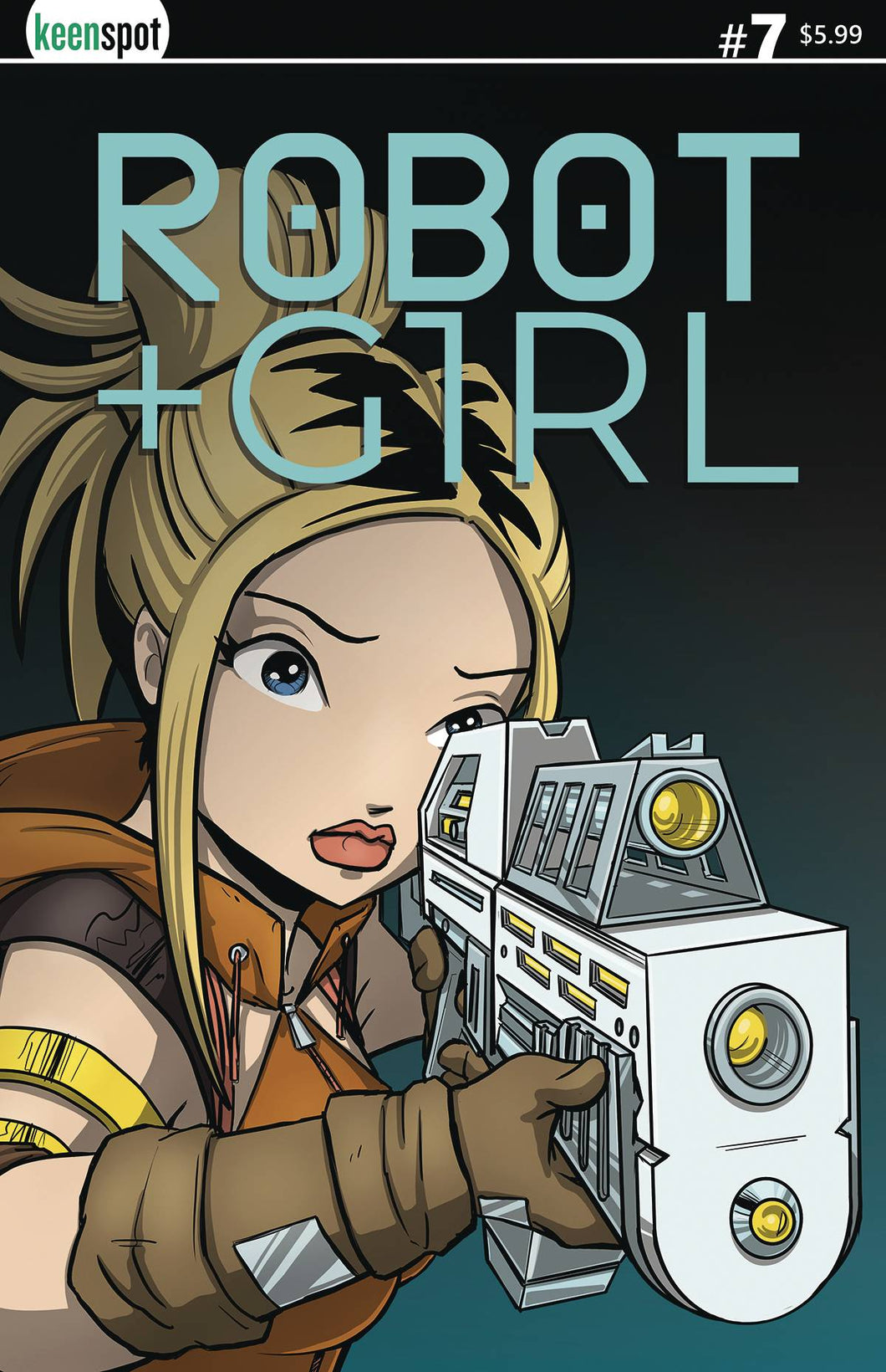 Robot + Girl #7 Cover A - Mike White