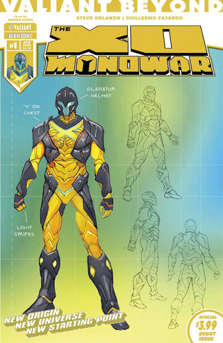 Valiant Beyond: The X-O Manowar #1 (of 4) Cover D - Andres Ponce