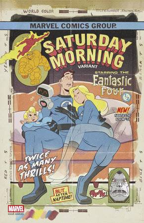 Fantastic Four #31 - Sean Galloway - SATURDAY MORNING VARIANT