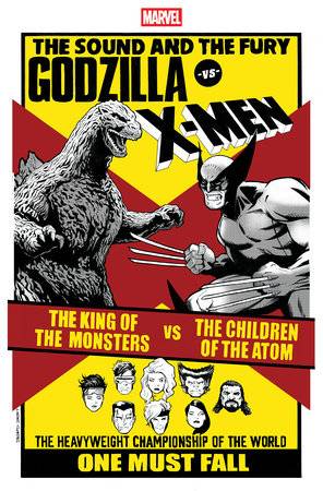 Godzilla vs. X-Men #1 - Lee Garbett - VERSUS VARIANT