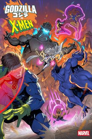 Godzilla vs. X-Men #1 - Iban Coello