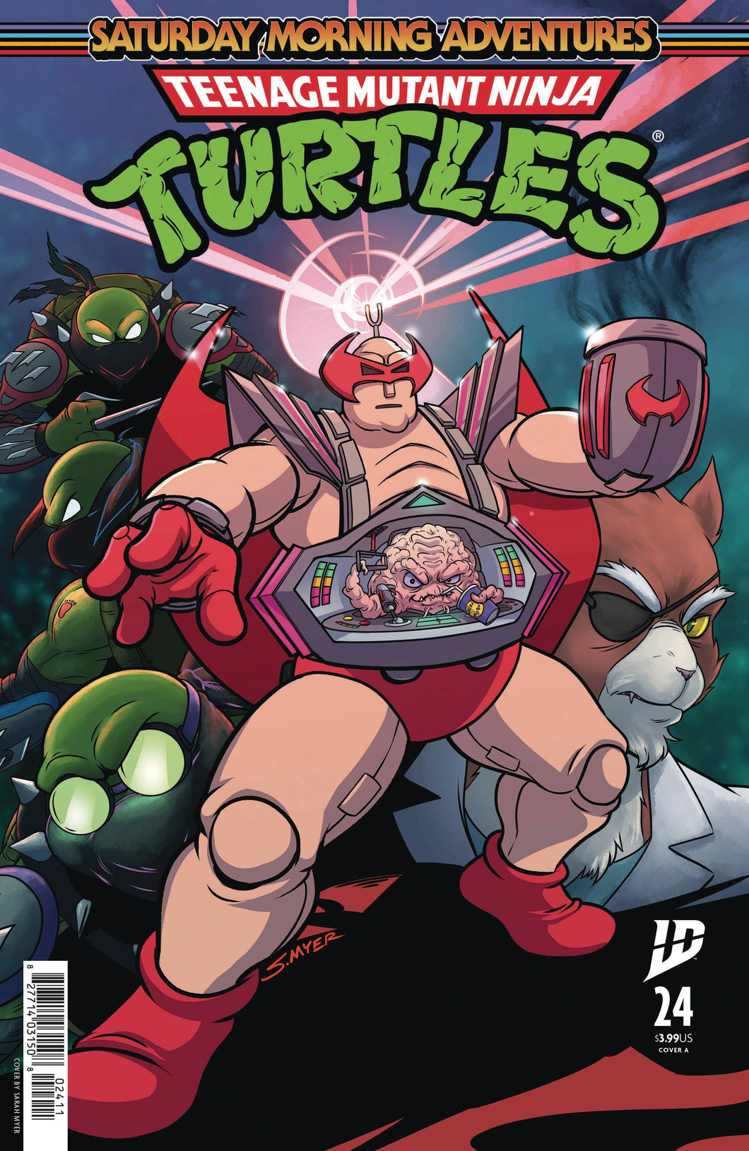 Teenage Mutant Ninja Turtles: Saturday Morning Adventures Continued #24 Cover A - Sarah Myer