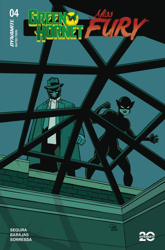 Green Hornet / Miss Fury #4 Cover D - Jacob Edgar