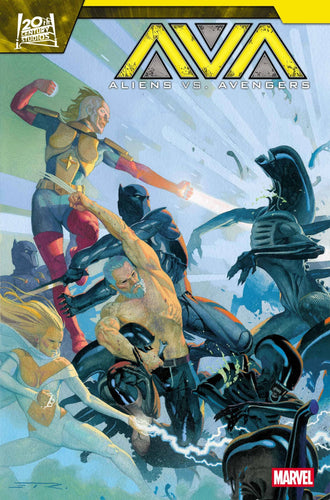 Aliens vs. Avengers #4 (of 4) *- Esad Ribic - COVER A