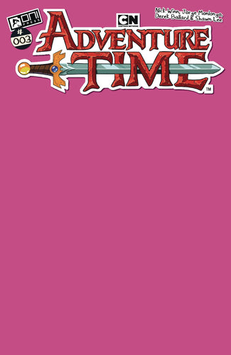 Adventure Time #3 Cover C - Princess Bubble Gum Pink Sketch