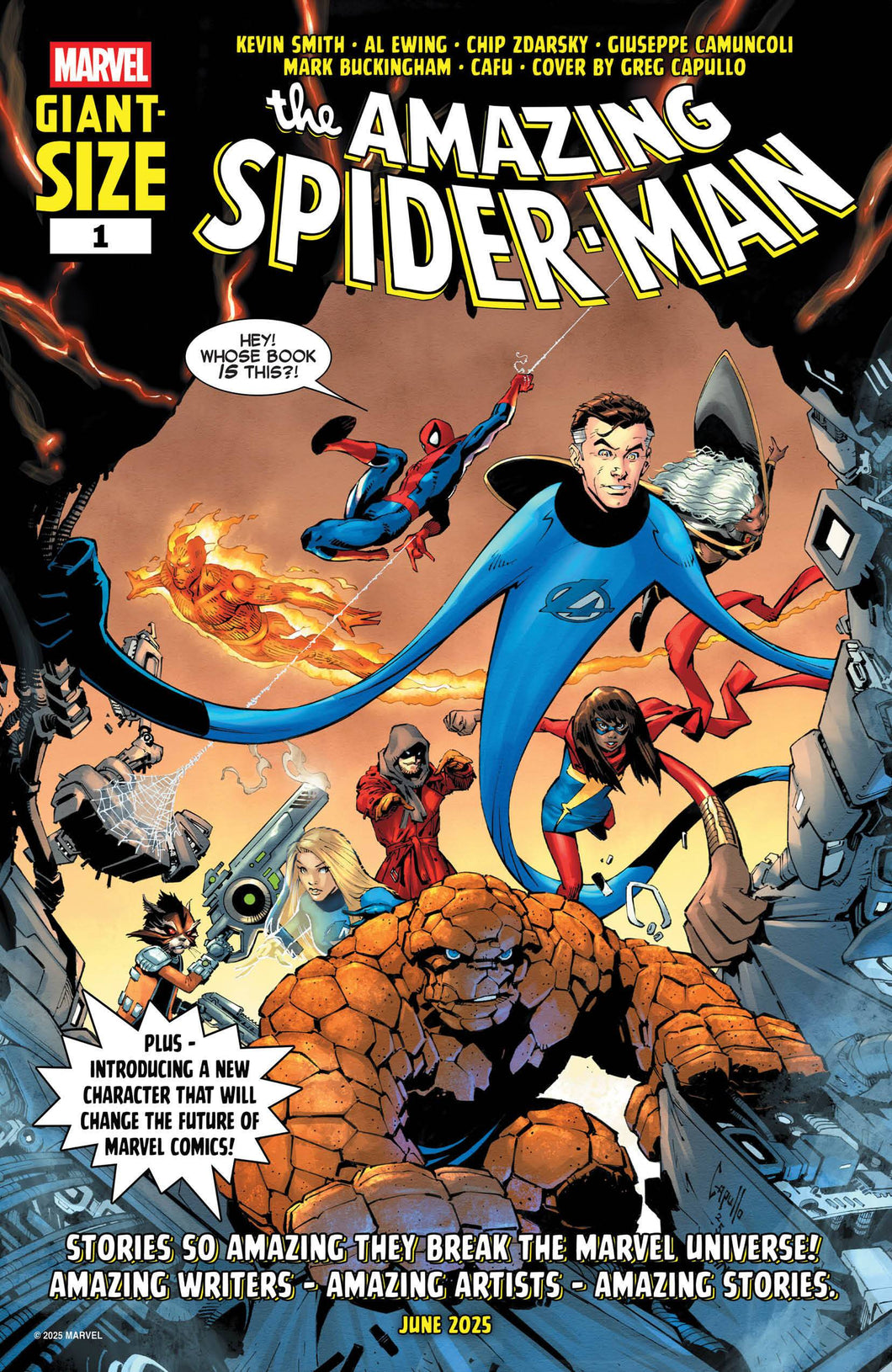 Giant-Size Amazing Spider-Man #1 *- Greg Capullo - COVER A