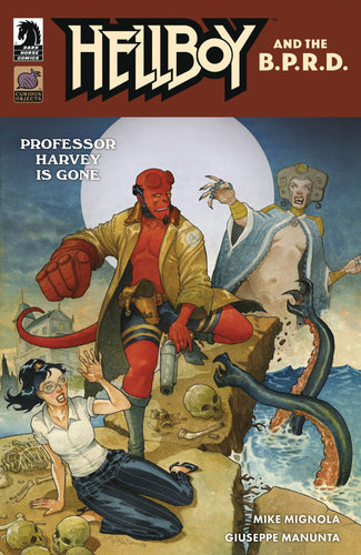 Hellboy and the B.P.R.D.: Professor Harvey is Gone #1 Cover A - Giuseppe Manunta