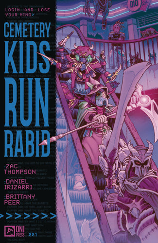Cemetery Kids Run Rabid #1 (of 4) Cover A - Daniel Irizarri
