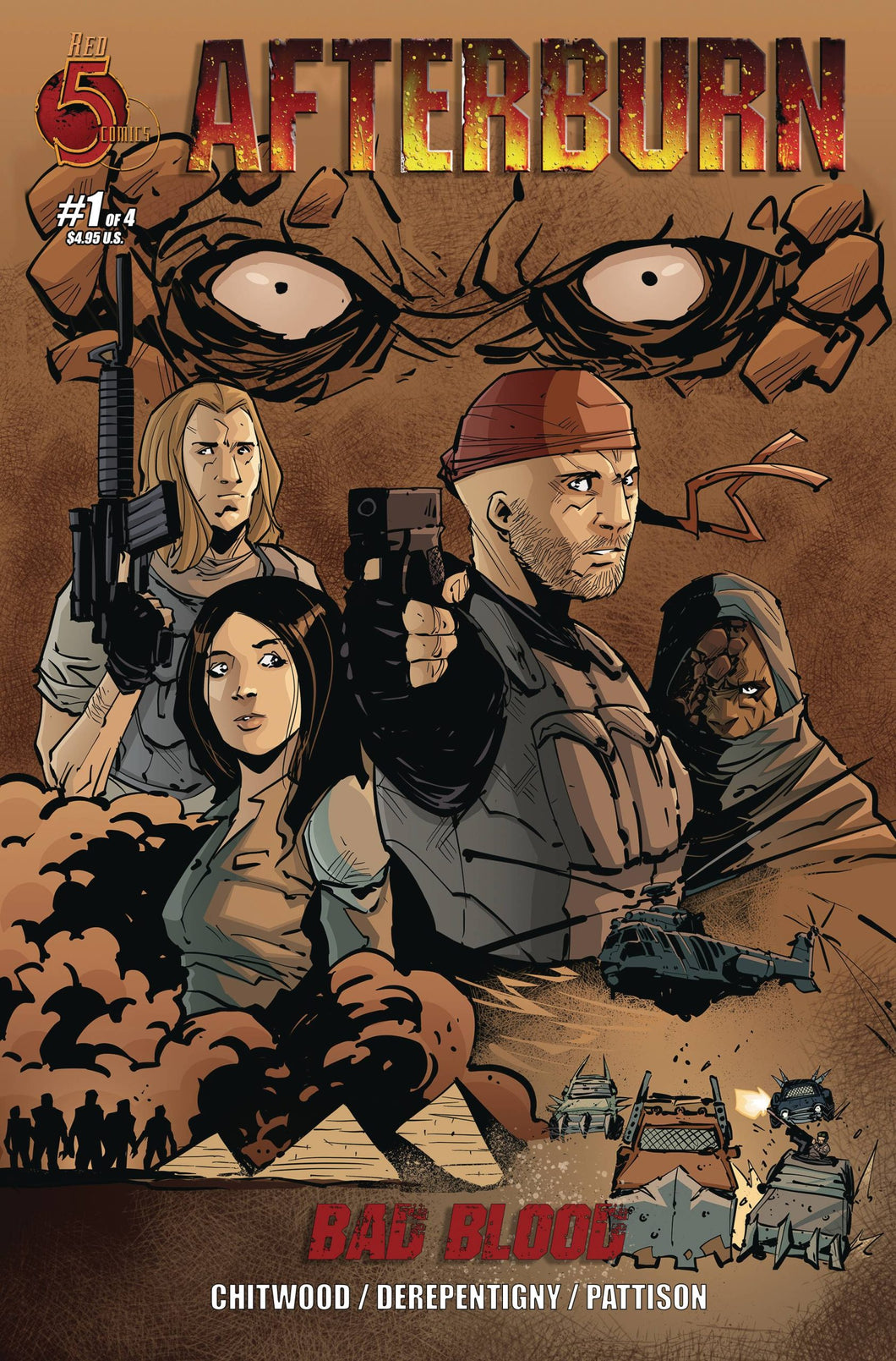 Afterburn: Bad Blood #1 (of 4) - Etienne Derepentigny