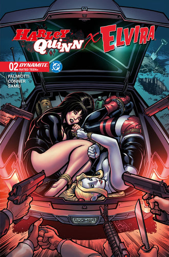 Harley Quinn X Elvira #2 Cover B - Chad Hardin
