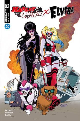 Harley Quinn X Elvira #2 Cover E - Amanda Conner