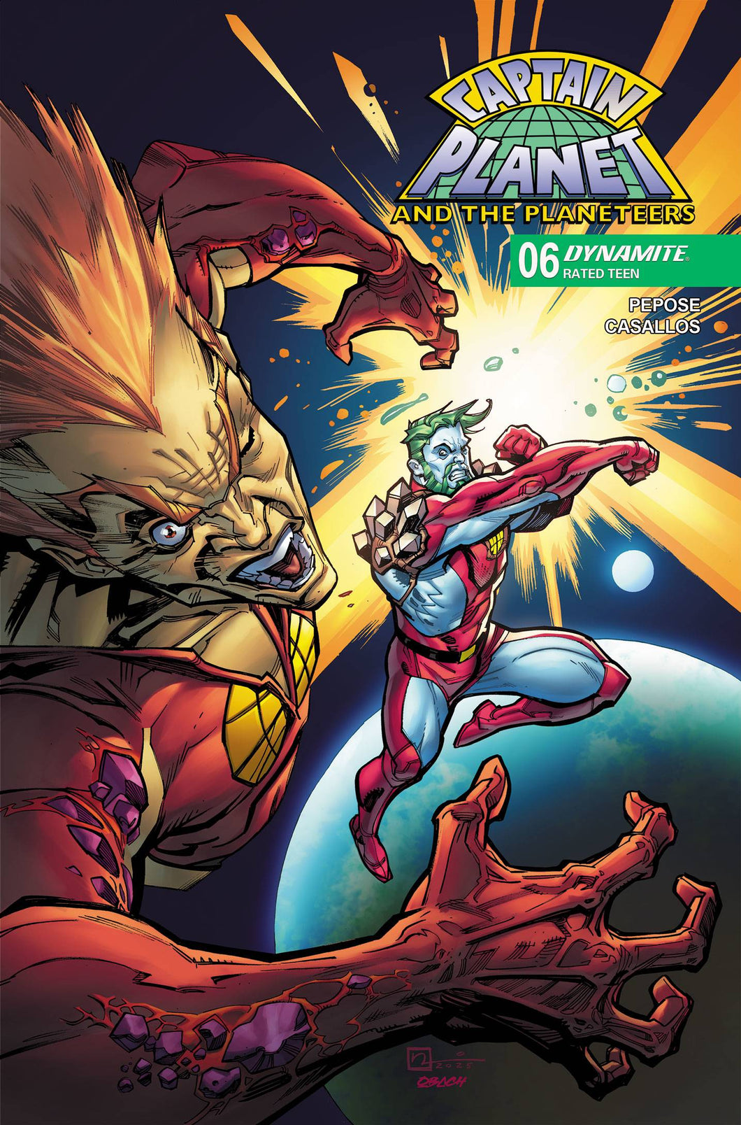 Captain Planet #6 Cover A - Chad Hardin