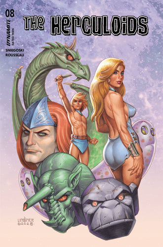 Herculoids #8 Cover B - Joseph Michael Linsner
