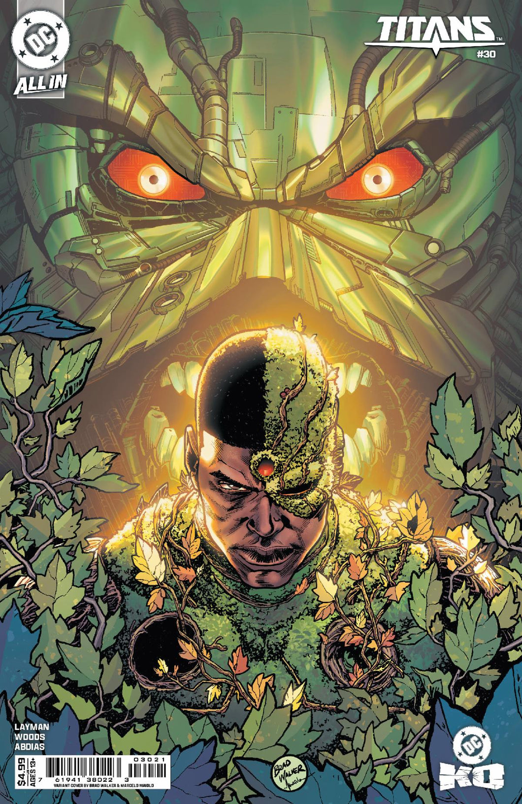 Titans #30 Cover B - Brad Walker