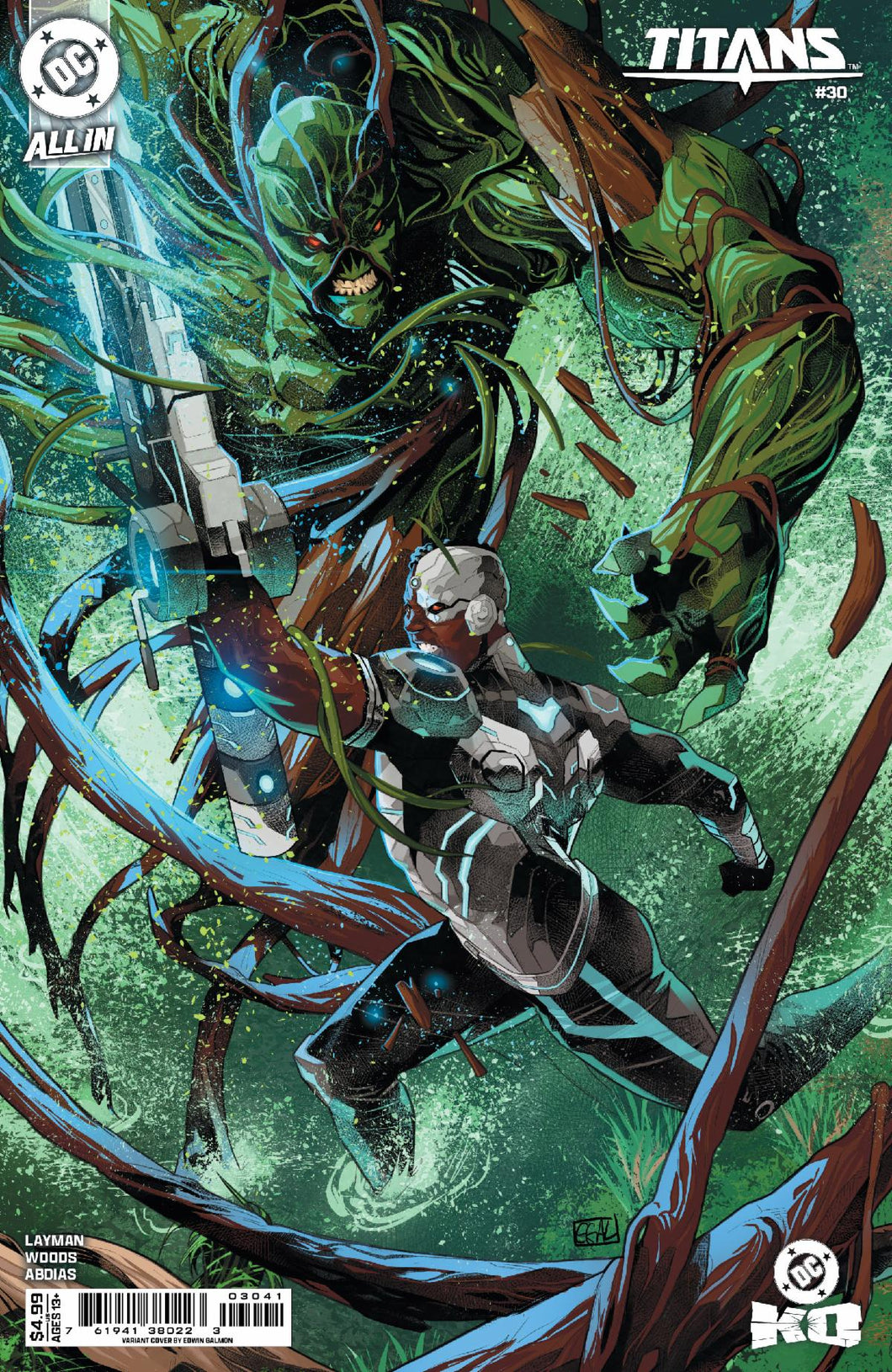 Titans #30 Cover D - Edwin Galmon