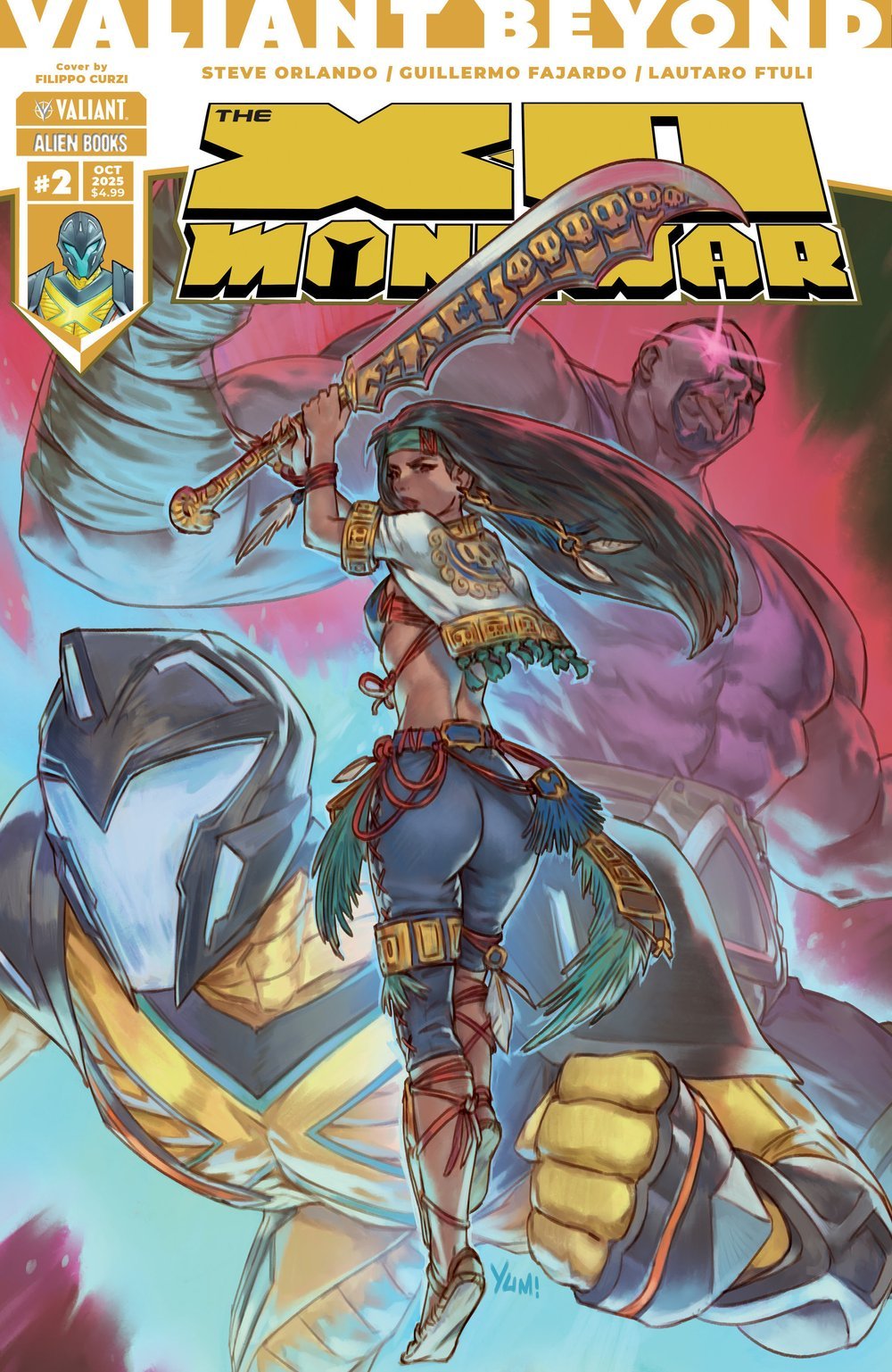 Valiant Beyond: The X-O Manowar #2 Cover B - Filippo Curzi