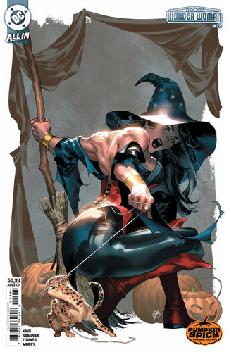 Wonder Woman #25 Cover E - Yasmine Putri - PUMPKIN SPICY VARIANT