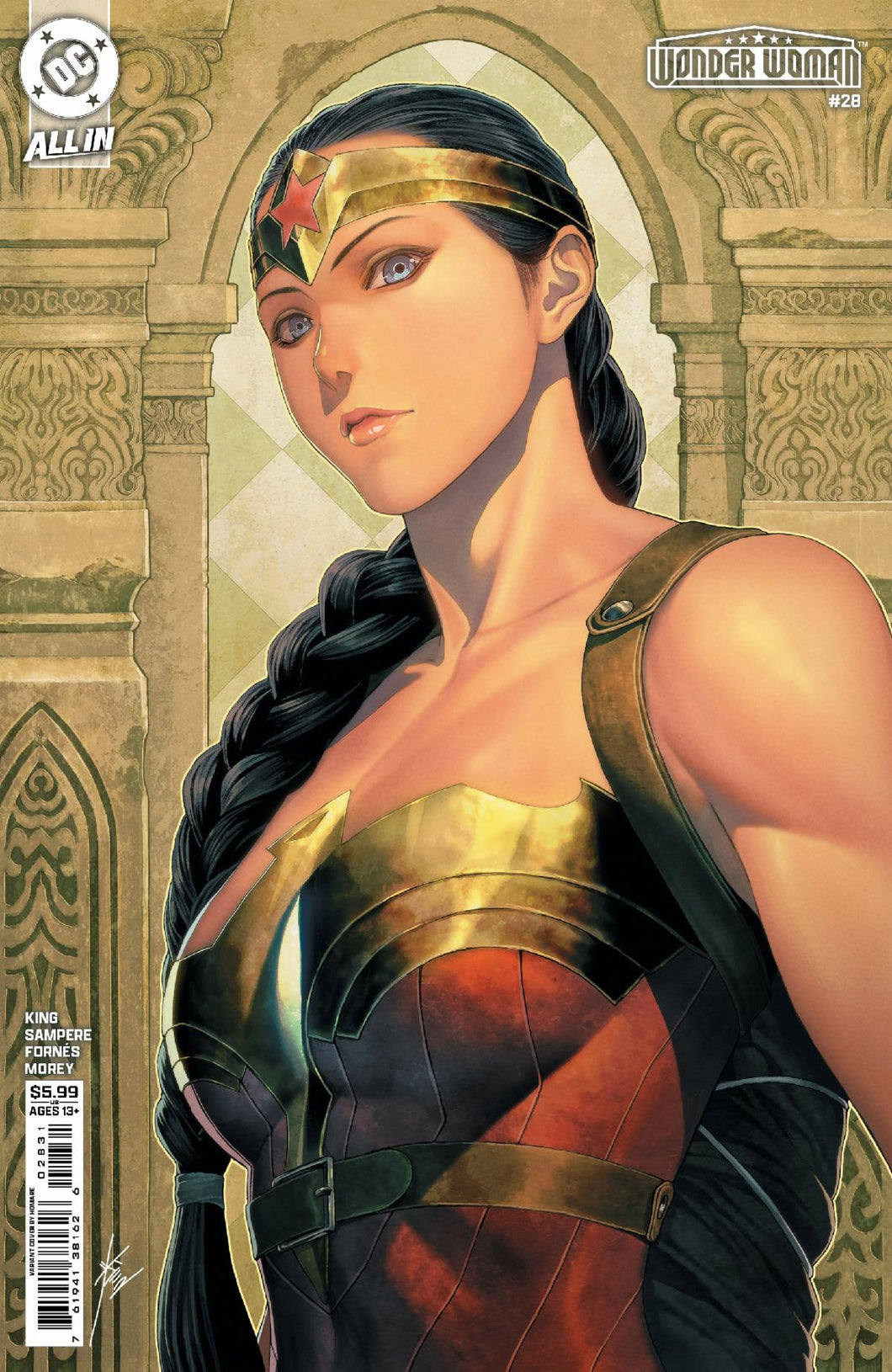 Wonder Woman #28 Cover C - Homare