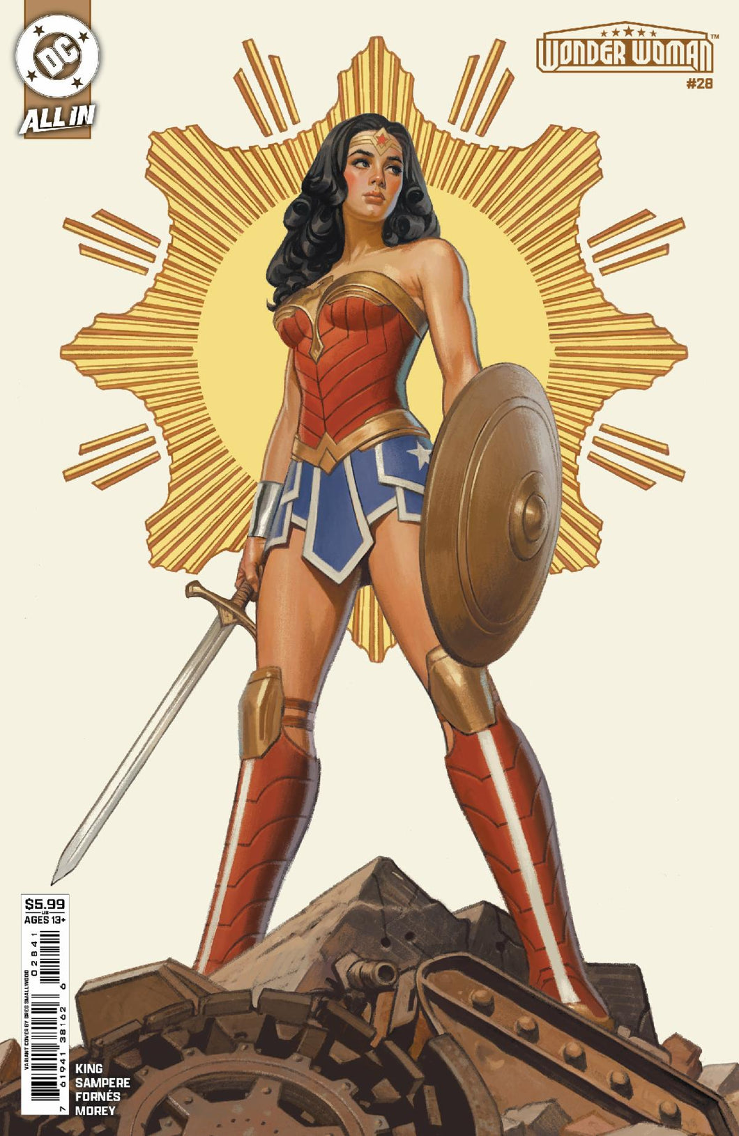 Wonder Woman #28 Cover D - Greg Smallwood