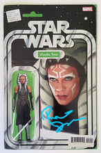 Load image into Gallery viewer, Star Wars: Ahsoka #1 (Action Figure Variant) Signed by Rosario Dawson (w/GCOA authentication)