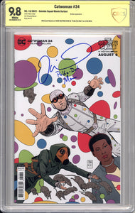 Catwoman #34 - Suicide Squad Movie Variant - Signed by David Dastmalchian - CBCS 9.8