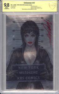 Catwoman #47 - NYCC FOIL Exclusive - Signed by Natali Sanders - CBCS 9.8