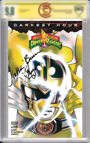 Mighty Morphin Power Rangers #115 Montes Variant - signed by Nakia 