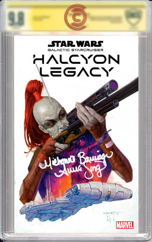 Star Wars Halcyon Legacy #2 - single or double* signed + CBCS yellow label grading