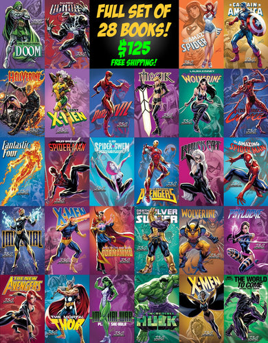 J. Scott Campbell - JUST SPECTACULAR COLLECTION - ALL 28 COVERS w/FREE SHIPPING!