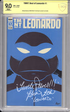 Load image into Gallery viewer, COMPLETE Set of &quot;Best of&quot; TMNT covers - each signed by the original TMNT movie cast members - CBCS Yellow Label Graded (see description for details)