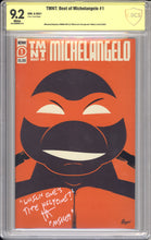 Load image into Gallery viewer, COMPLETE Set of &quot;Best of&quot; TMNT covers - each signed by the original TMNT movie cast members - CBCS Yellow Label Graded (see description for details)