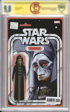 Star Wars #28 (Rune Haako Action Figure Variant) Signed by Alan Roscoe w/CBCS grading