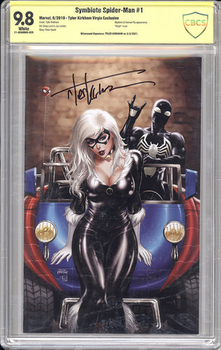 Symbiote Spider-Man #1 - Tyler Kirkham Exclusive - Signed by Tyler Kirkham - CBCS 9.8