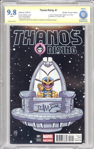 Thanos Rising #1 - Skottie Young Variant Cover - Signed by Skottie Young - CBCS 9.8