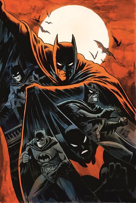 LEGENDS OF THE DARK KNIGHT #1 -TEAM VARIANT by FRANCESCO FRANCAVILLA