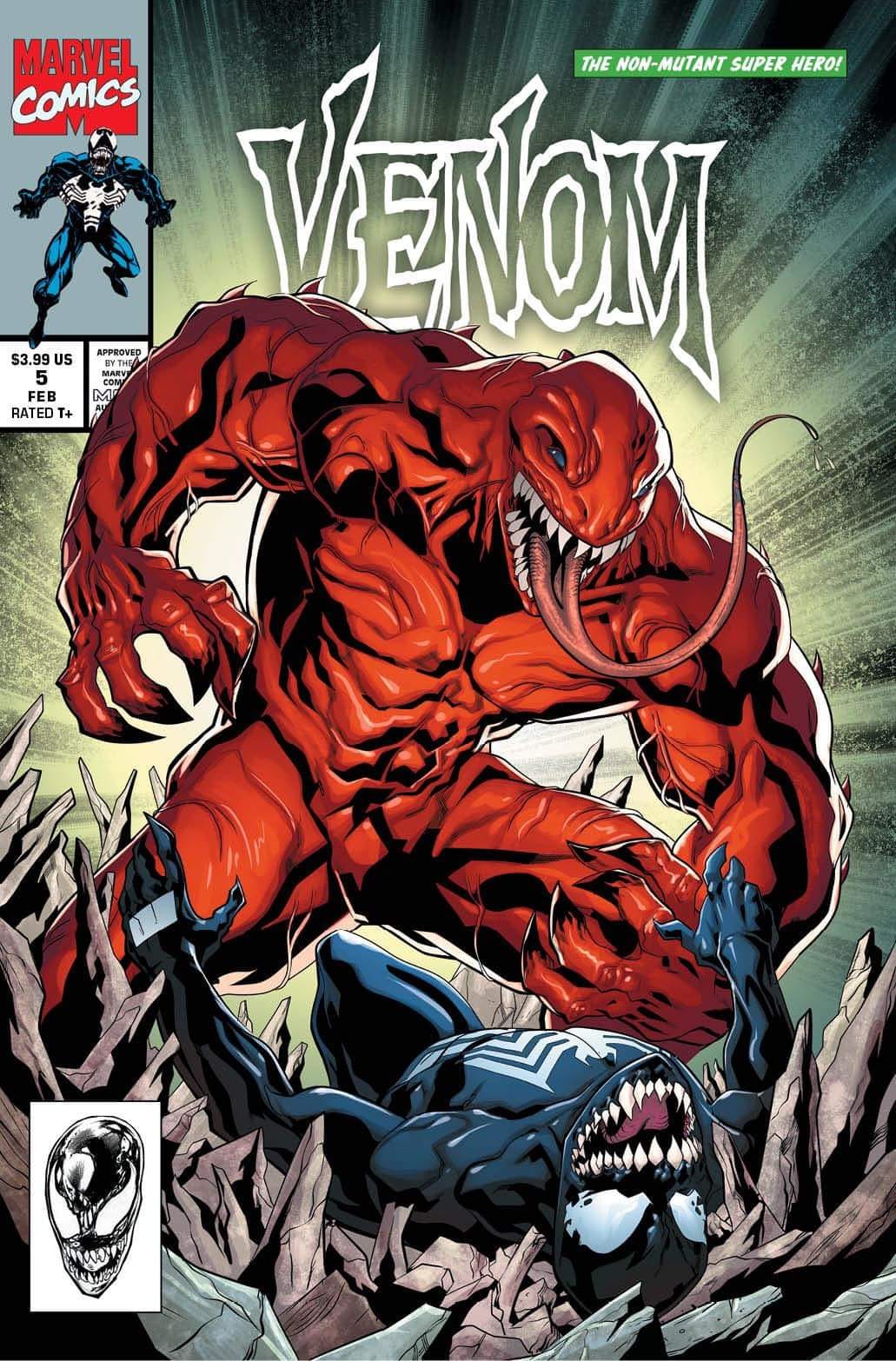 VENOM #5 by WILL SLINEY LIMITED VARIANT - ASM 316 HOMAGE & 1ST COVER APPEARANCE!