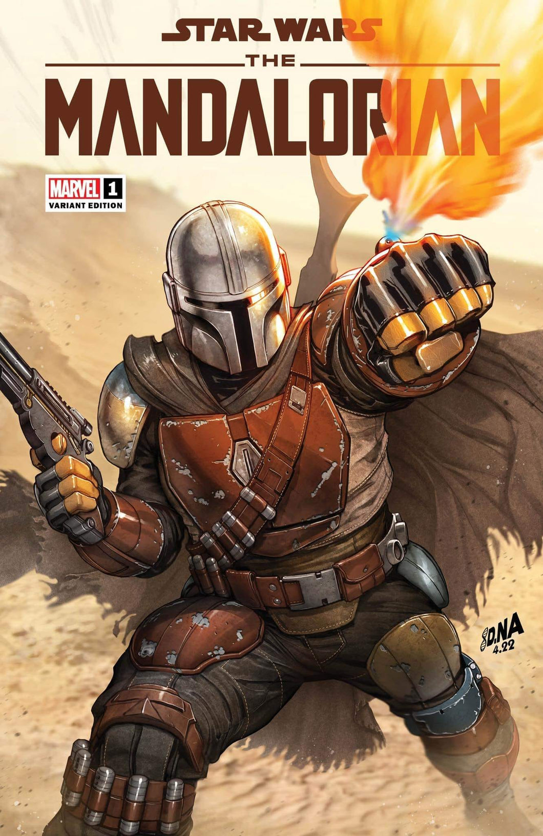 THE MANDALORIAN #1 by DAVID NAKAYAMA - LIMITED VARIANT!