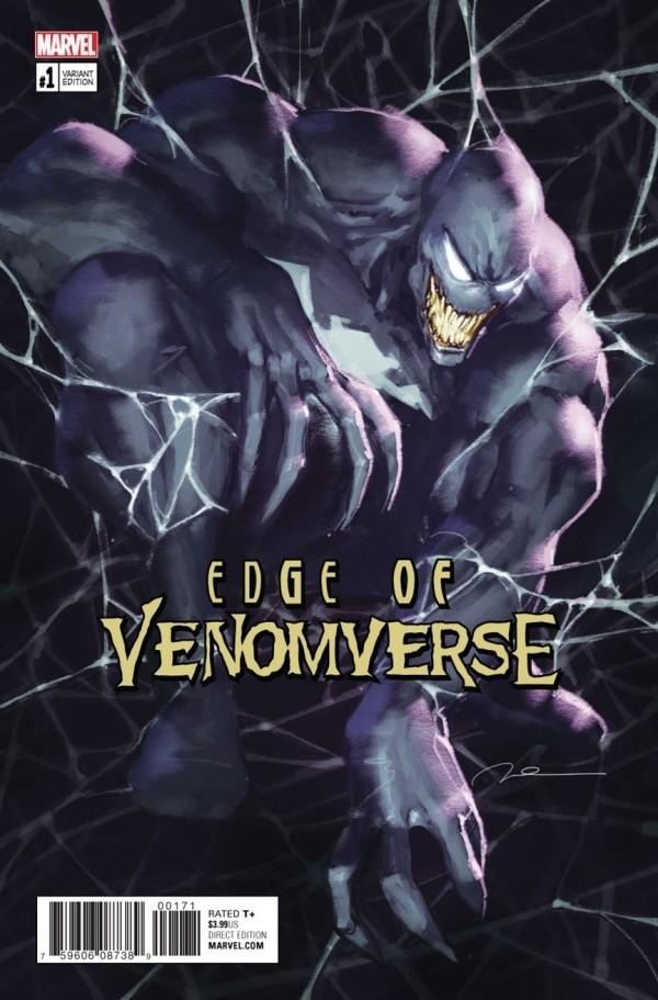EDGE OF VENOMVERSE #1 LIMITED VARIANT BY GERARD PAREL - Collectors Choice Comics