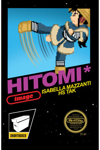 Hitomi #1 - NES Homage LIMITED VARIANT by Trish Forstner