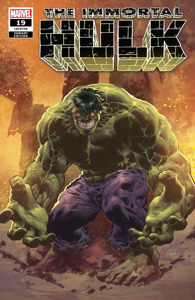 IMMORTAL HULK #19 - LIMITED VARIANT by Mike Deodato - Collectors Choice Comics